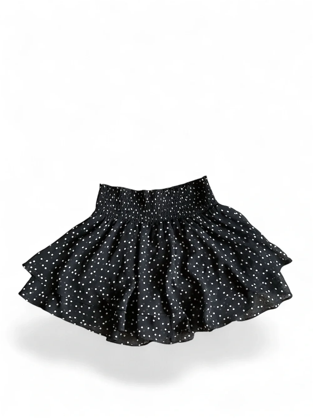Urban Outfitters UO Ciara Flowy Printed Polka Dot Skort Size SP